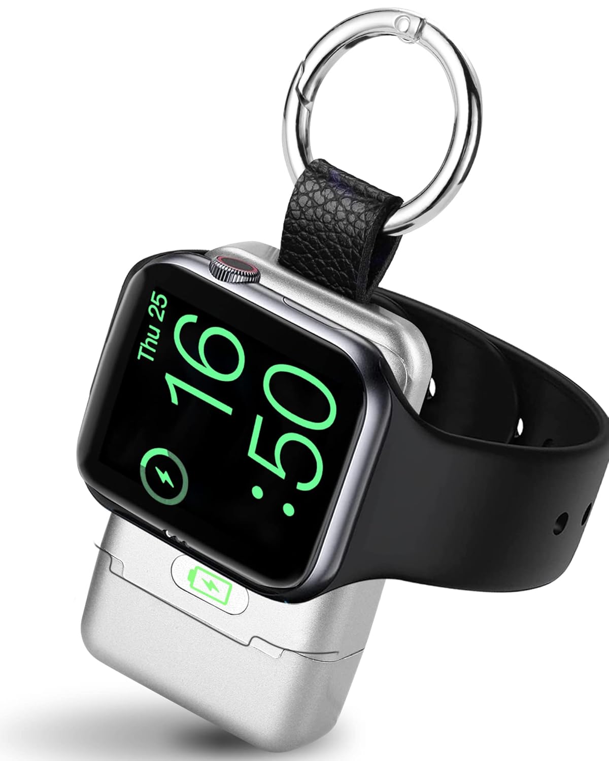 HUOTO Portable Wireless Charger for Apple Watch, iWatch Charger 1400mAh Smart Ke...
