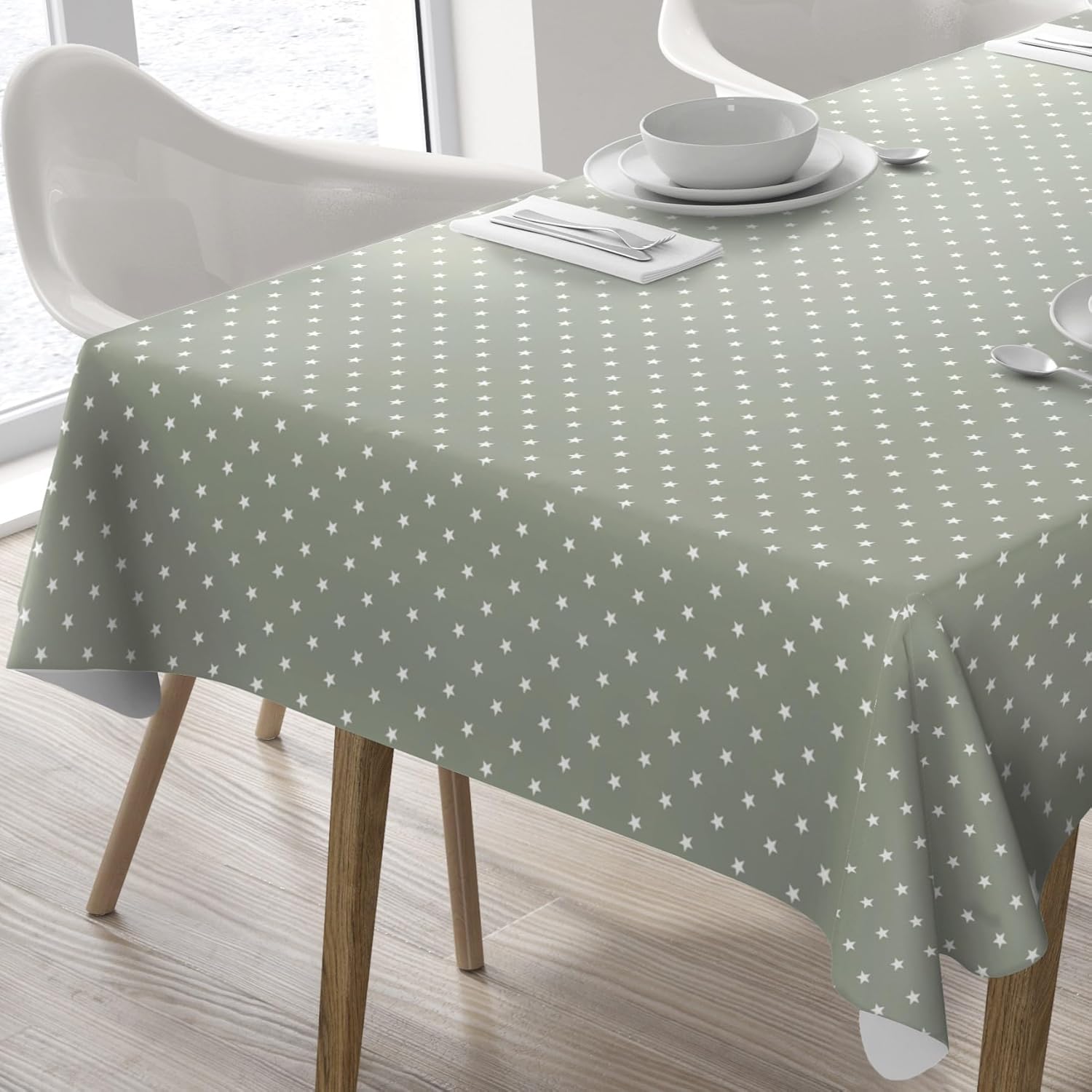 Home Direct Large Rectangular Oilcloth PVC Wipe Clean Tablecloth Table Cover 140...
