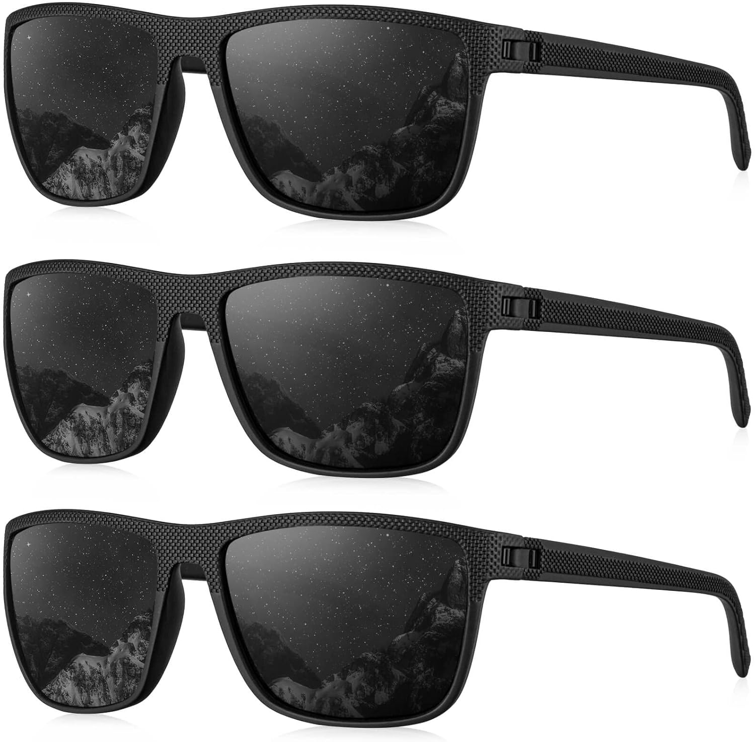 KALIYADI Polarized Sunglasses for Men, Lightweight Sun Glasses with UV Protectio...