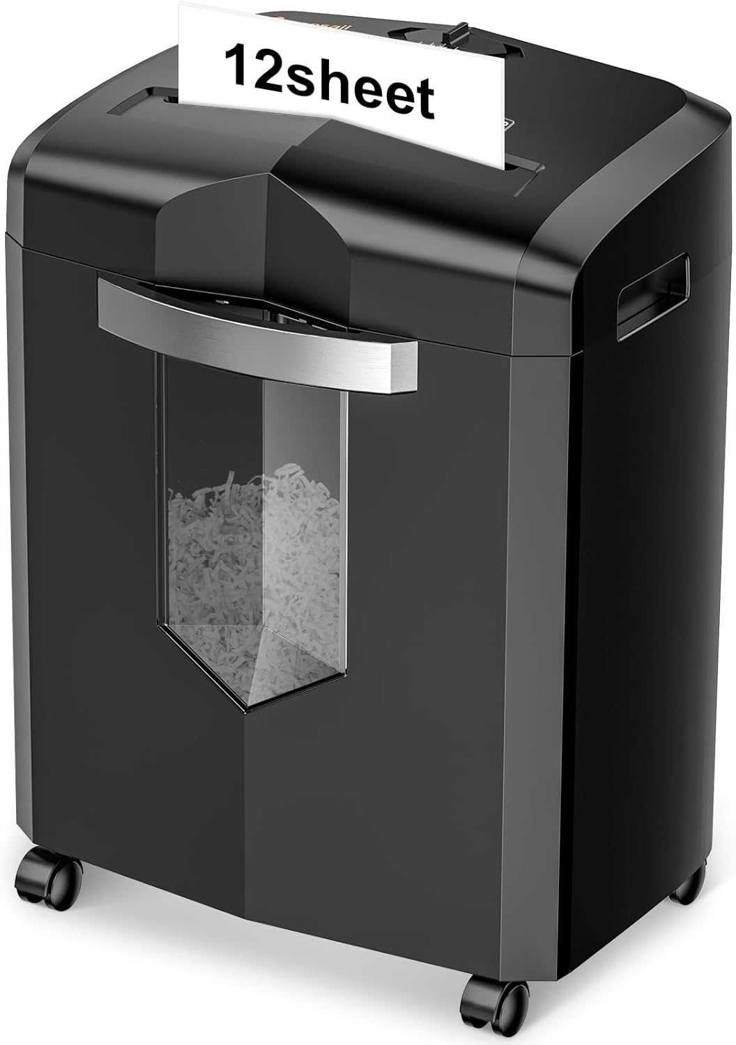 Bonsaii Paper Shredder, 12 Sheet Cross Cut Shredders for Home Office Heavy Duty,...