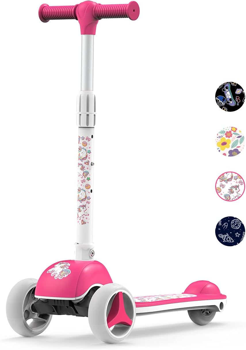 MOUNTALK Kids Scooter for Ages 1-12 Years, 3 Wheels Toddler Scooter for Children...