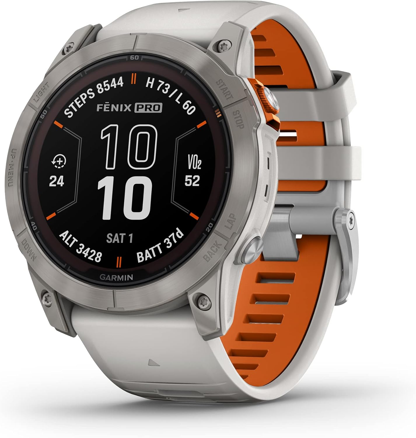 Garmin fēnix 7X Pro Sapphire Solar, Multisport GPS Smartwatch, Built-in Flashlig...