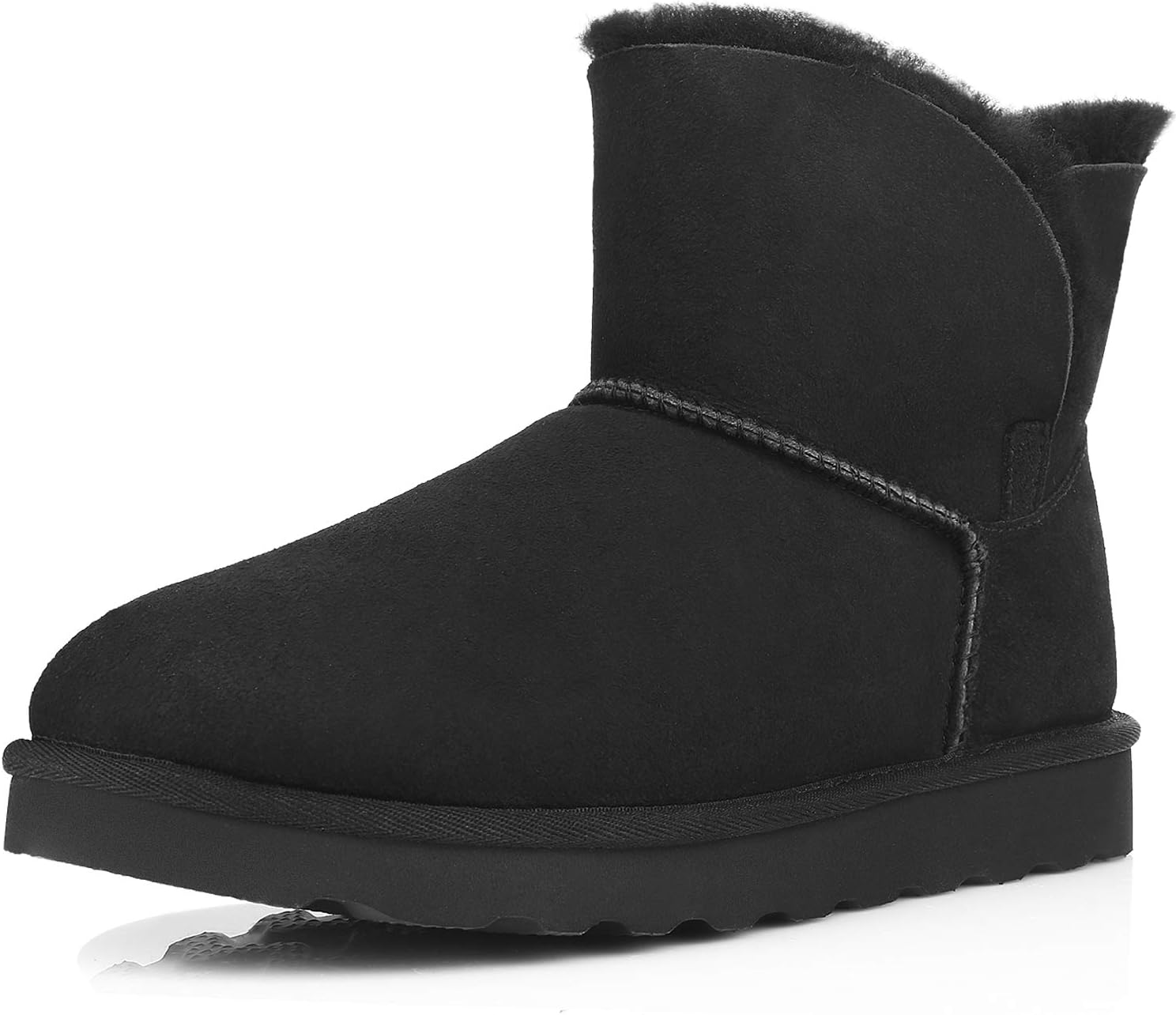 WaySoft Genuine Australia Sheepskin Snow Winter Boots for Women, Classic Water R...