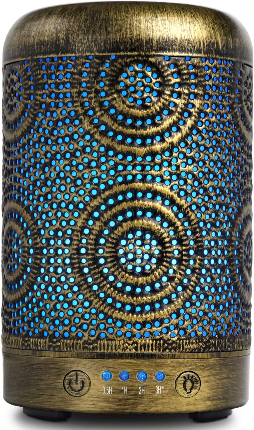 Aromatherapy Diffusers,SALKING 100ml Metal Essential Oils Diffuser,Humidifiers w...