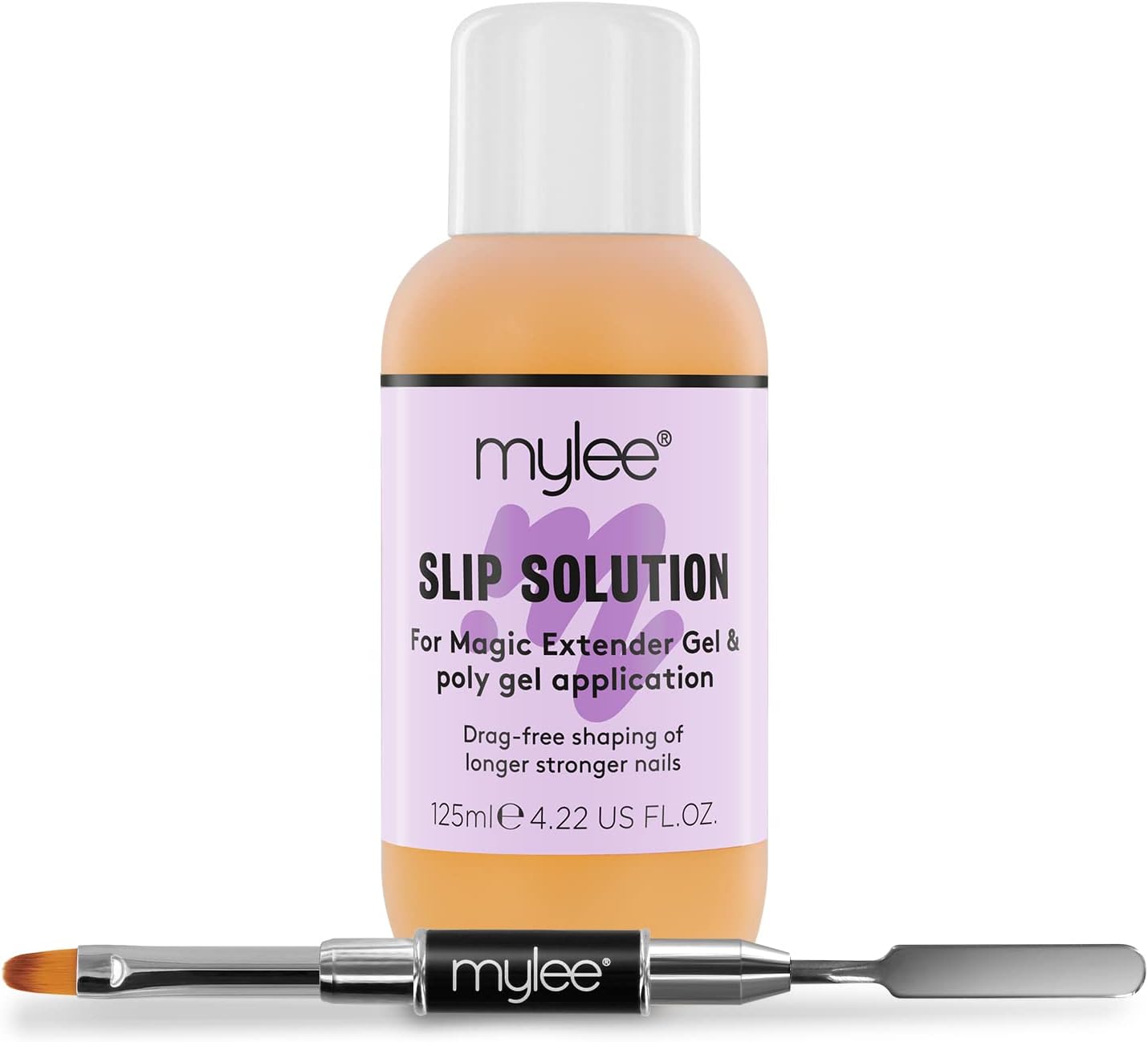 Mylee Magic Extender Gel Nail Builder Kit – Slip Solution 125ml & Dual-Ended Too...