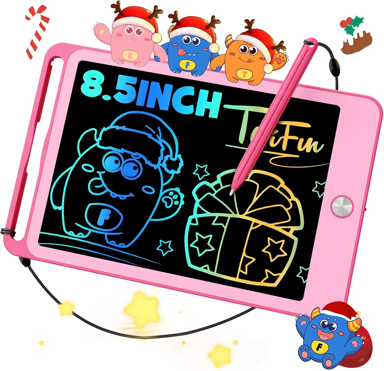 TEKFUN Kids Toys for 3+ Years Old Boys Girls Toddler, 8.5inch LCD Writing Tablet...