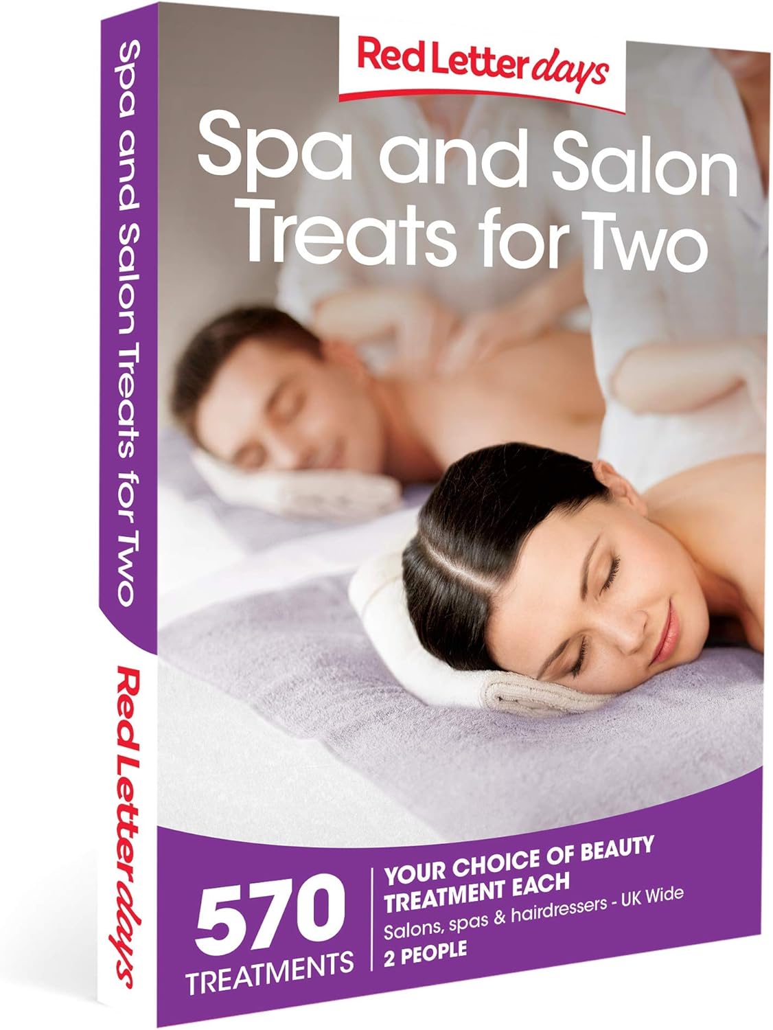 Red Letter Days Spa and Salon Treats for Two Gift Voucher – 570 UK spa and salon...