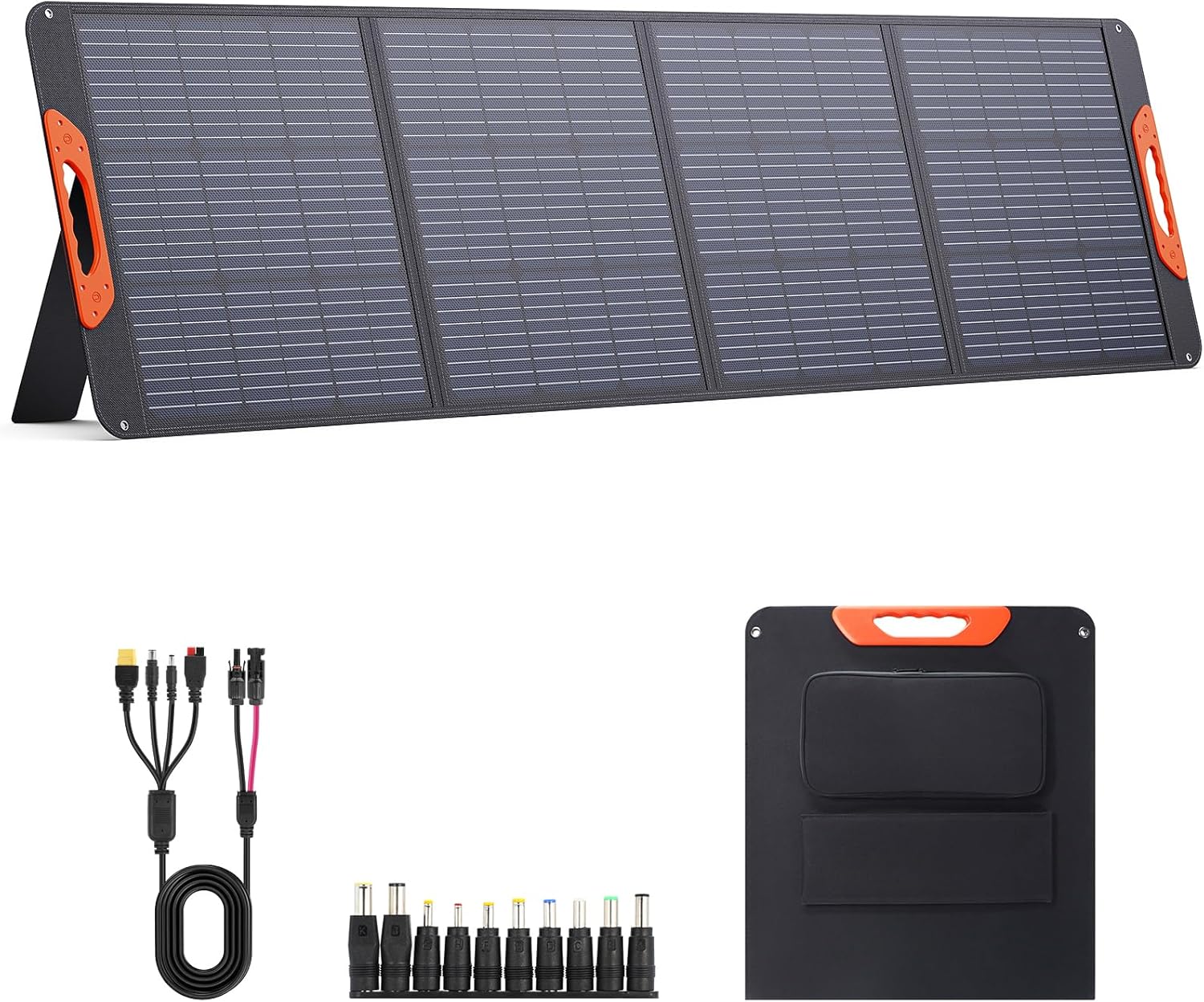 200 Watt Portable Solar Panel for Power Station,200W 20V Foldable Solar Charger,...