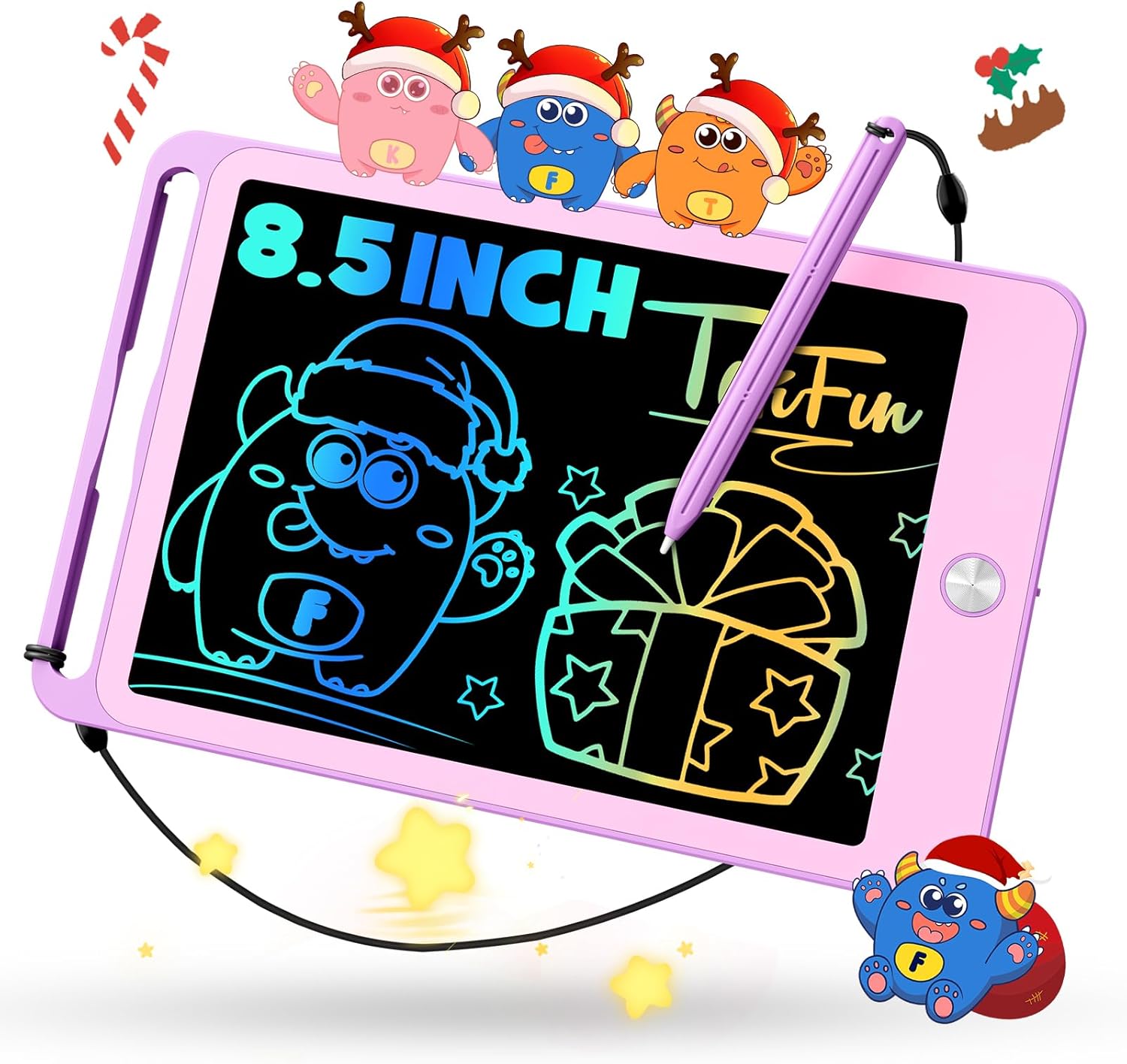 TEKFUN Kids Toys for 3+ Years Old Boys Girls Toddler, 8.5inch LCD Writing Tablet...
