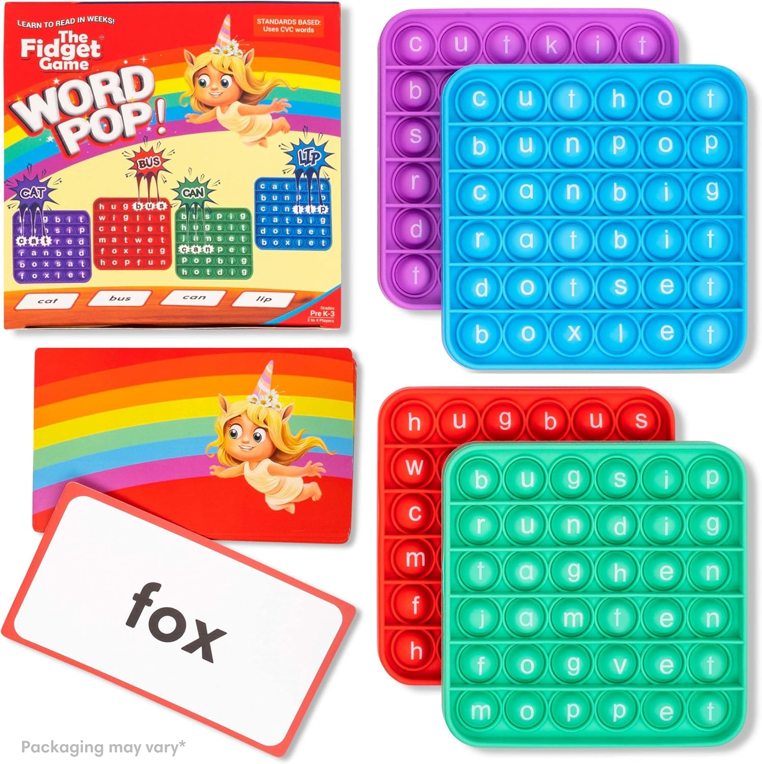 Word Pop CVC Words - Learn to Read in Weeks - Multisensory Reading & Phonics Int...