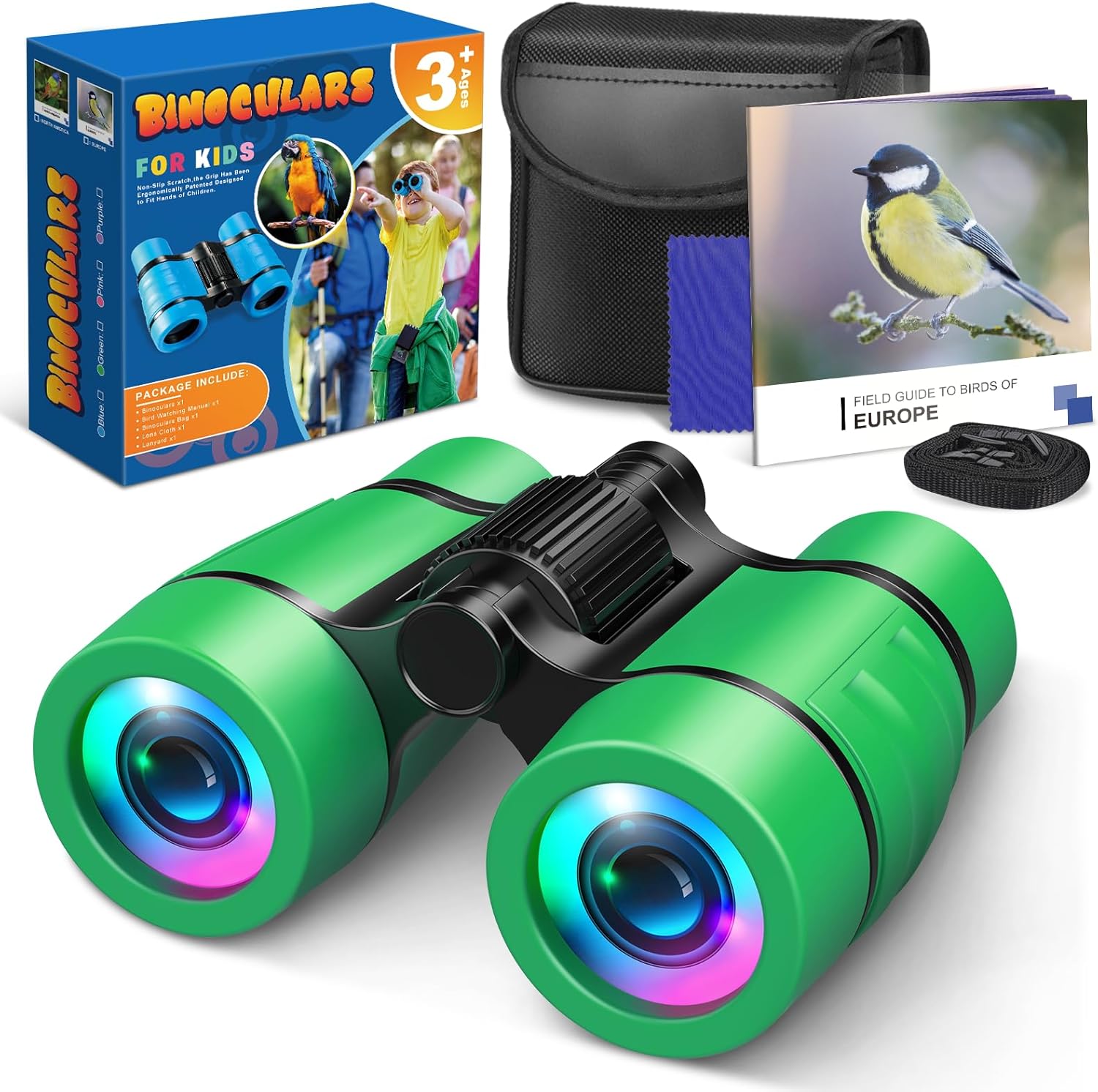Binoculars Kids, Boys Toys Age 3-9 Year Old Boy Girls Gifts Garden Toys for Boys...