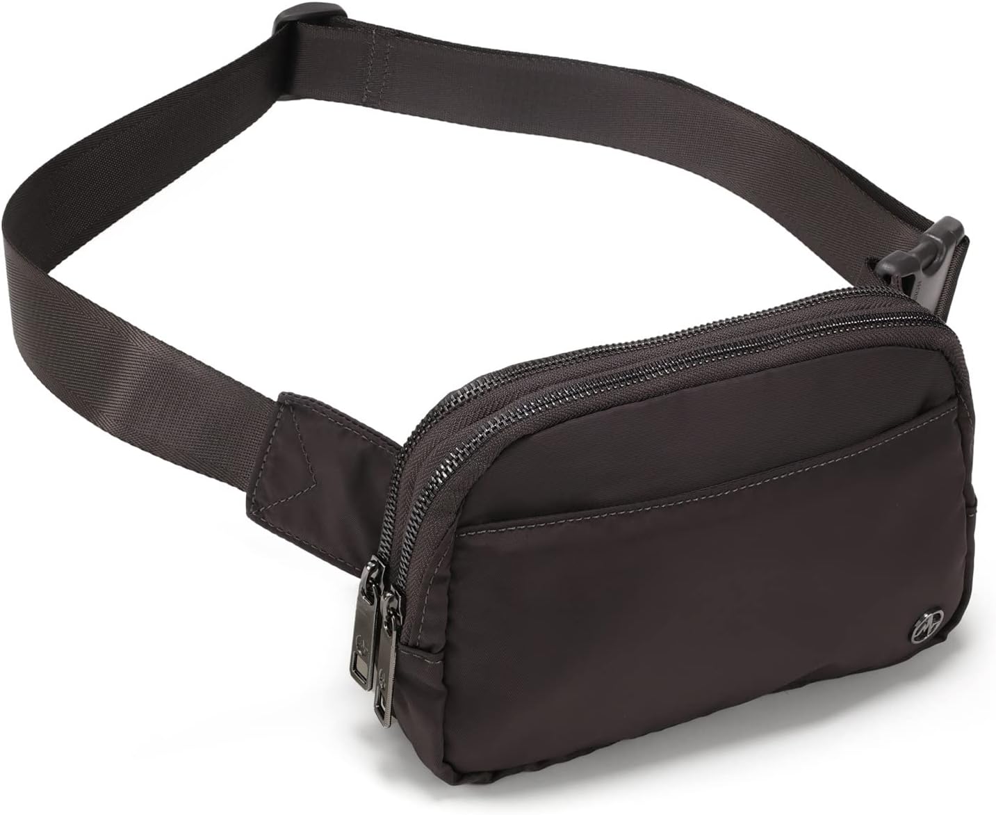Pander Everywhere Belt Bag for Women, 5 Zipper Pockets Nylon Crossbody Fanny Pac...