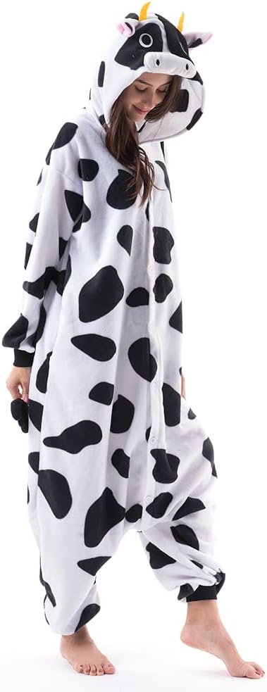 Beauty Shine Unisex Adult Onesie One Piece Pajamas Cosplay Cartoon Costume Hallo...