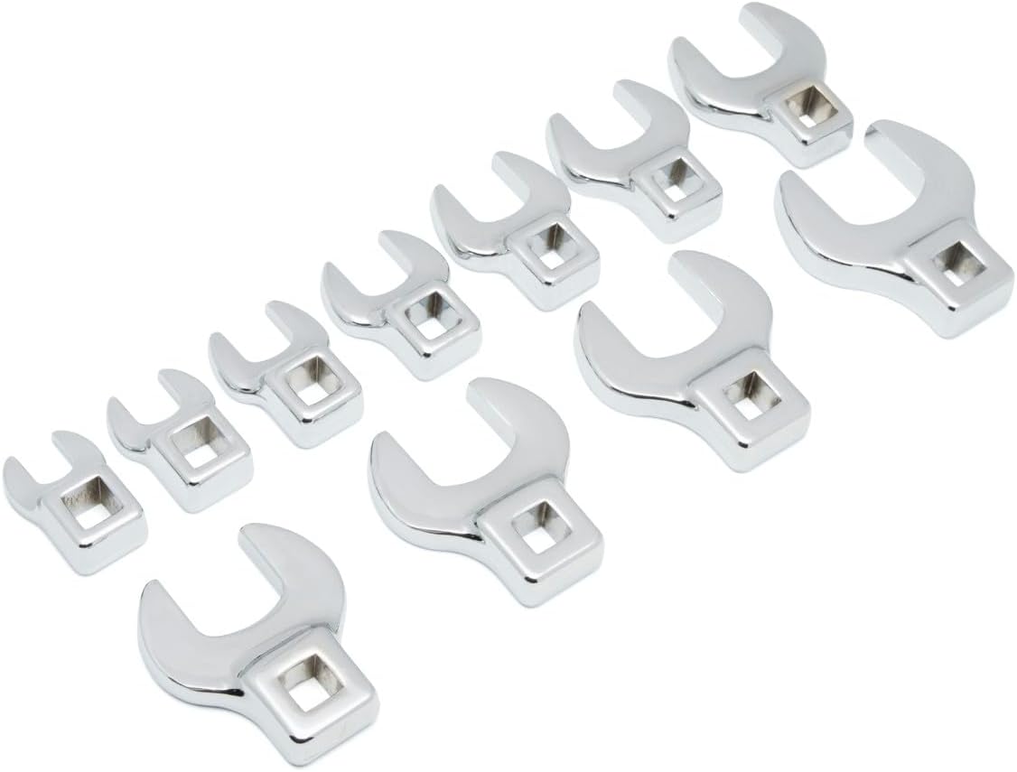 GEARWRENCH 11 Pc. 3/8" Drive Crowfoot Wrench Set, SAE - 81908 11 Piece 3/8" Dr....