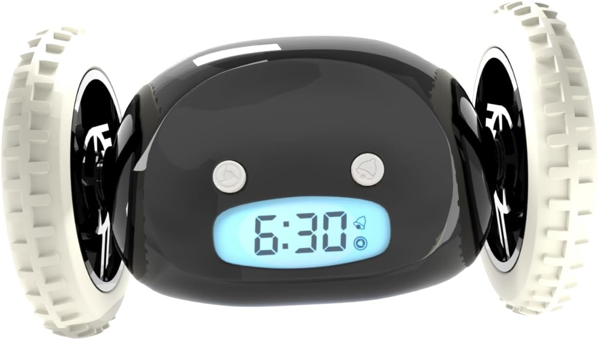 CLOCKY Extra Super Loud Alarm Clock for Heavy Sleepers Adults Kids Teens Bedroom...