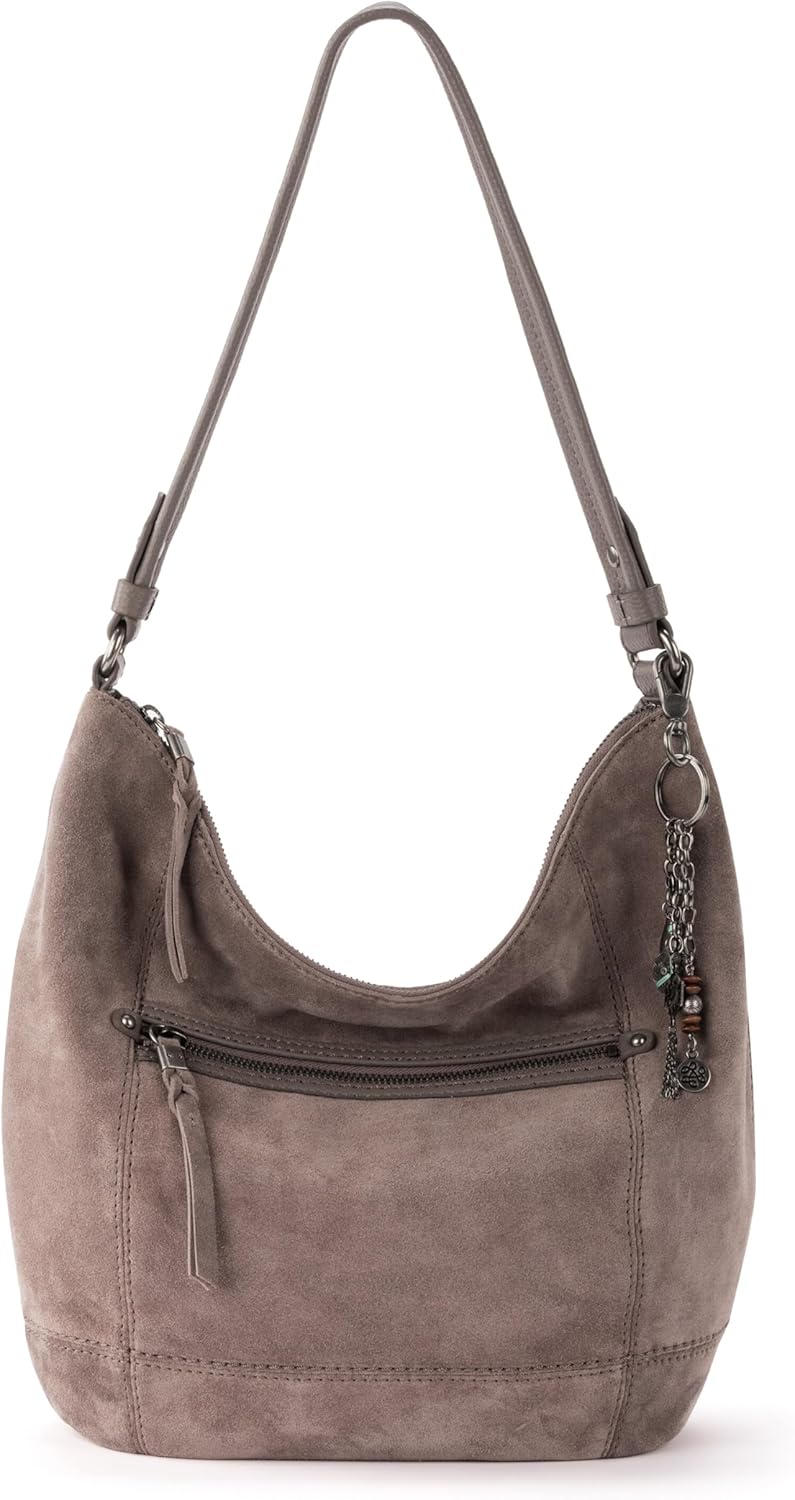 The Sak Sequoia Hobo Bag - Premium Large Leather Women's Handbag for Everyday &...