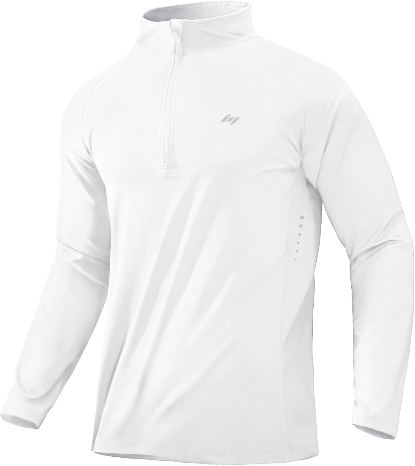 MIER Dry Fit Quarter Zip Pullover for Men, Long Sleeve 1/4 Zip Lightweight Golf...