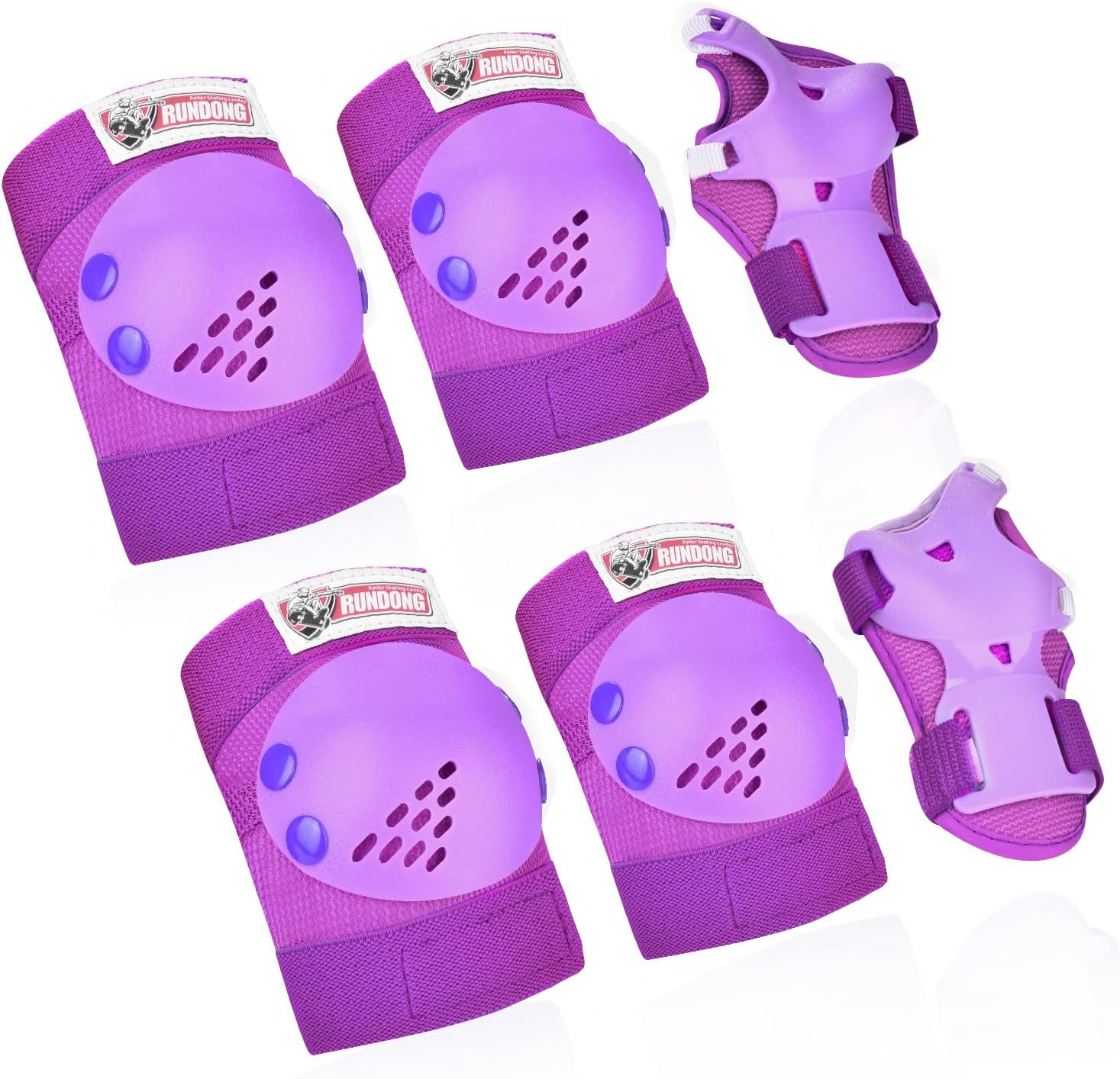 Youth/Kids Knee Pads Elbow Pad Wrist Guards Protective Gear Set for 3-15 Years C...