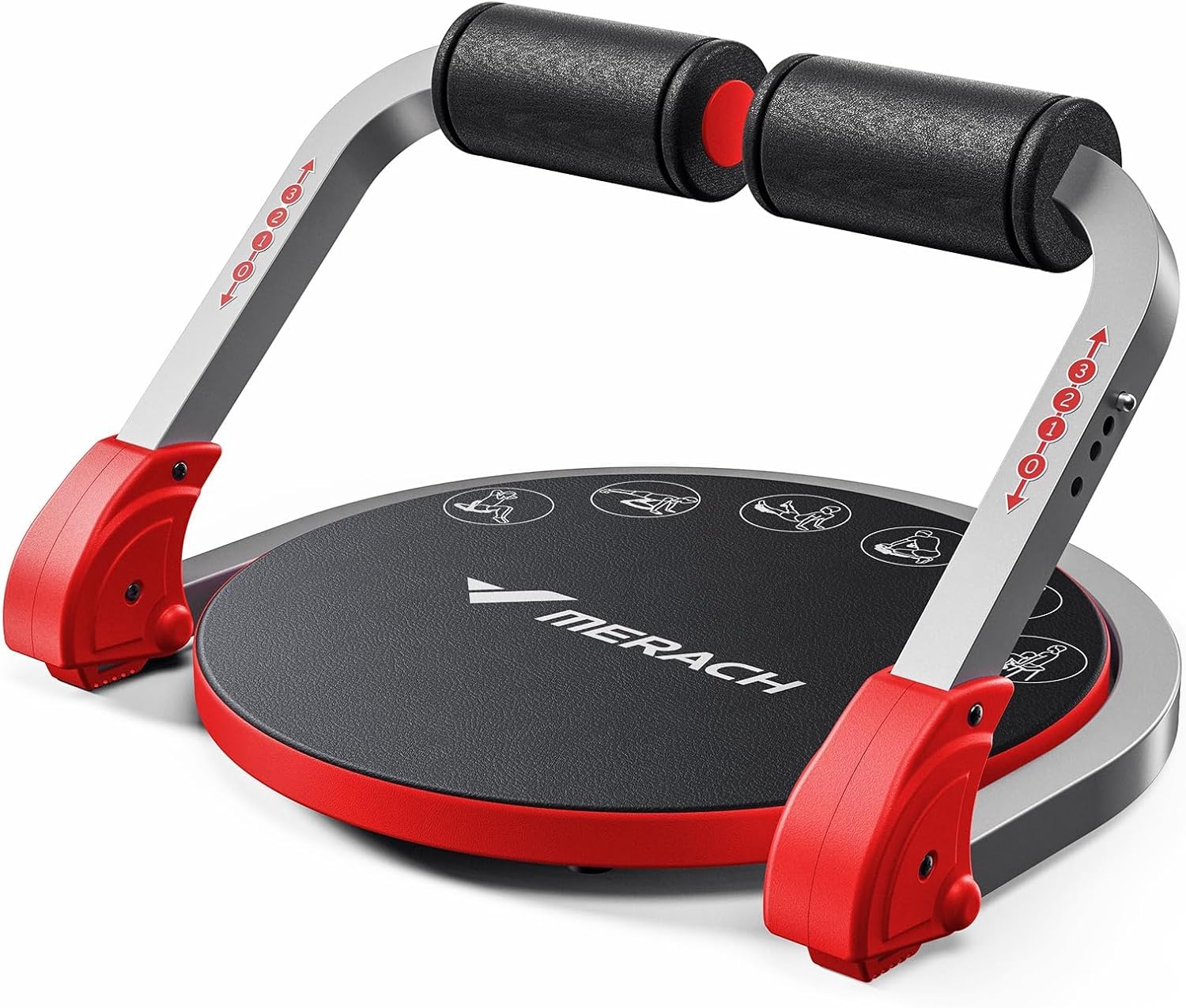 MERACH Ab Machine for Stomach Workout, Ab Crunch Machine with 3 Adjustable Resis...