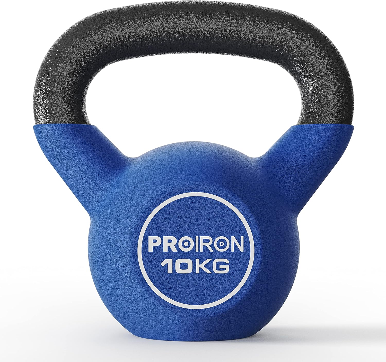PROIRON Cast Iron/Neoprene Coated kettlebell Weight for Home Gym Fitness & Weigh...