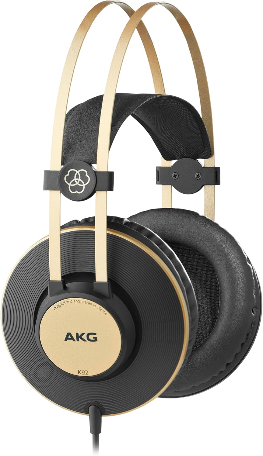 AKG AKB K92 Closed-Back Headphones, Black, (3169H00030)