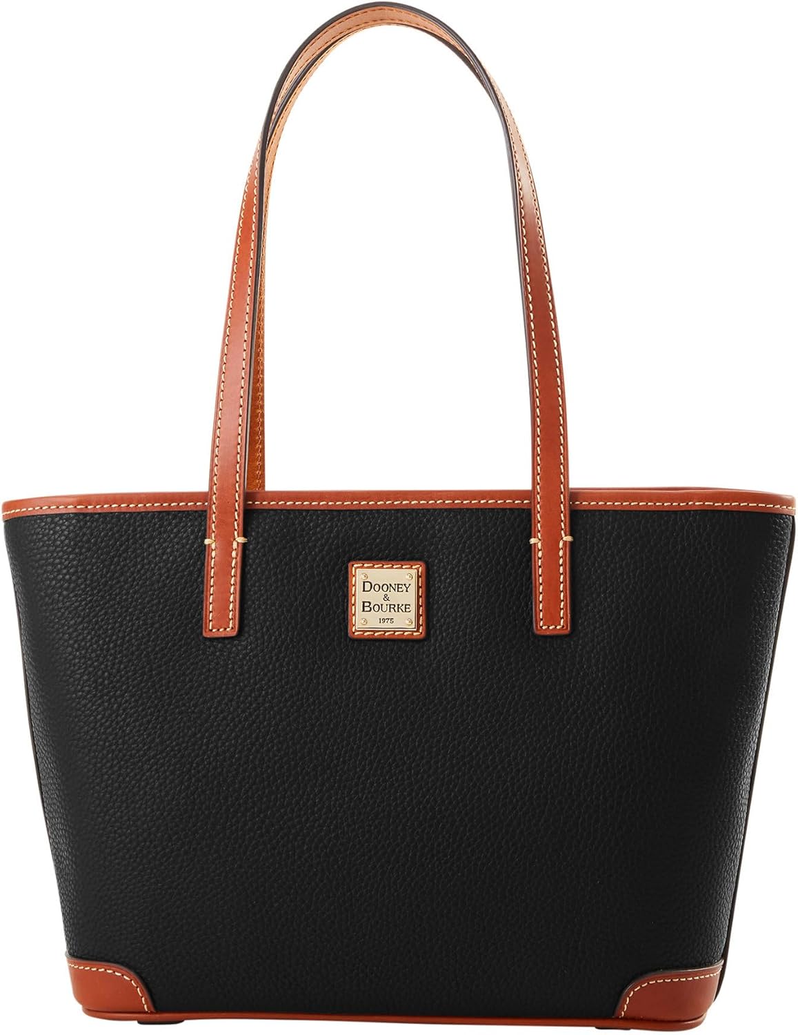 Dooney & Bourke Handbag, Pebble Grain Small Charleston Shopper Tote Black
