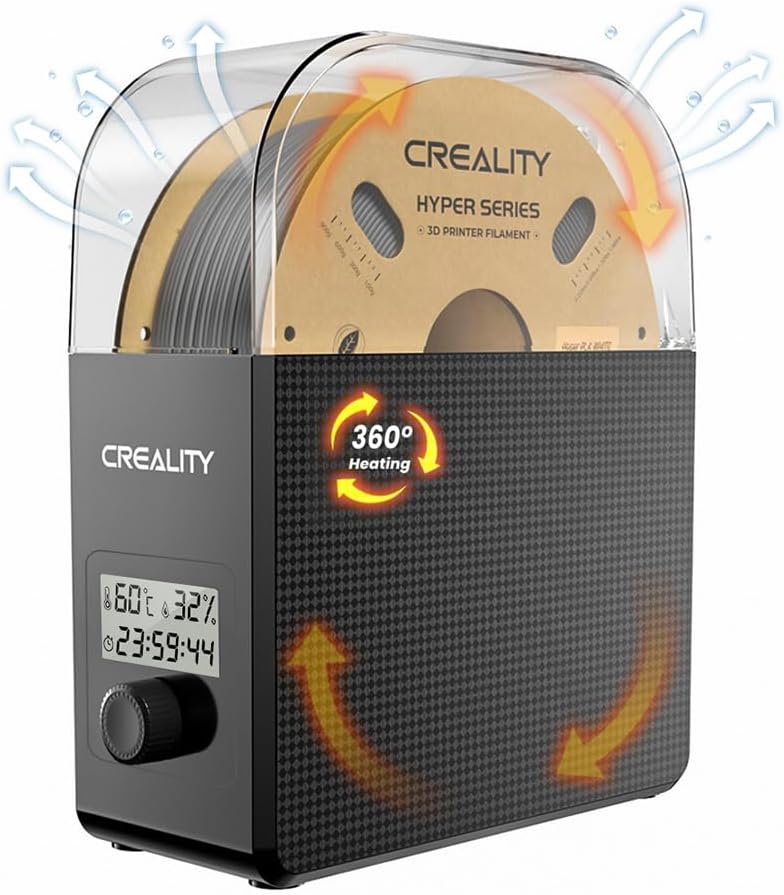 Creality Official Filament Dryer Box 2.0 with Fans, Upgraded Filament Dry Box Pr...