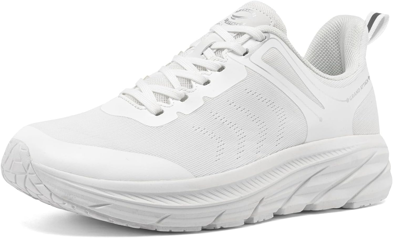 Grand Attack Men's Road Running Walking Shoes | Max Cushioned Comfort | Durable...