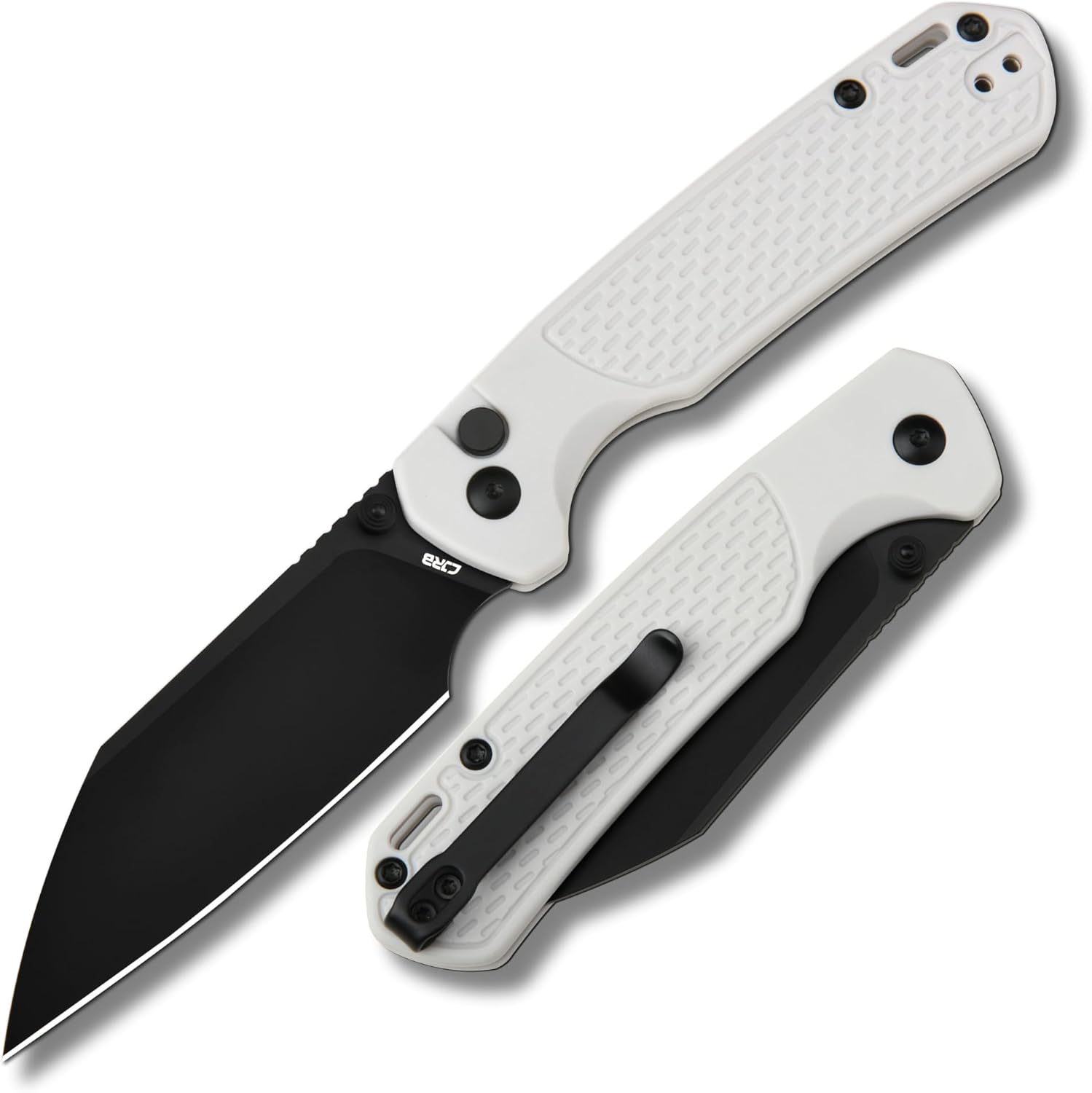 CJRB Pyrite-Light Pocket Folding Knife, 3.34'' AR-RPM9 Steel Blade Pocket Knife...