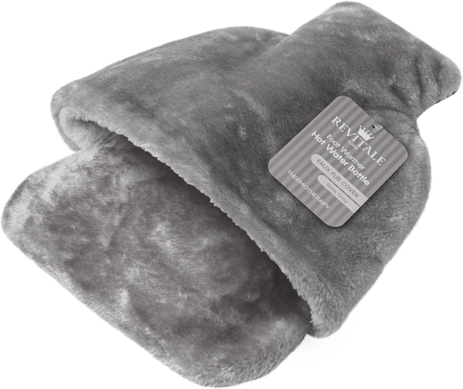Revitale Foot Warmer Hot Water Bottle (Slate Grey)