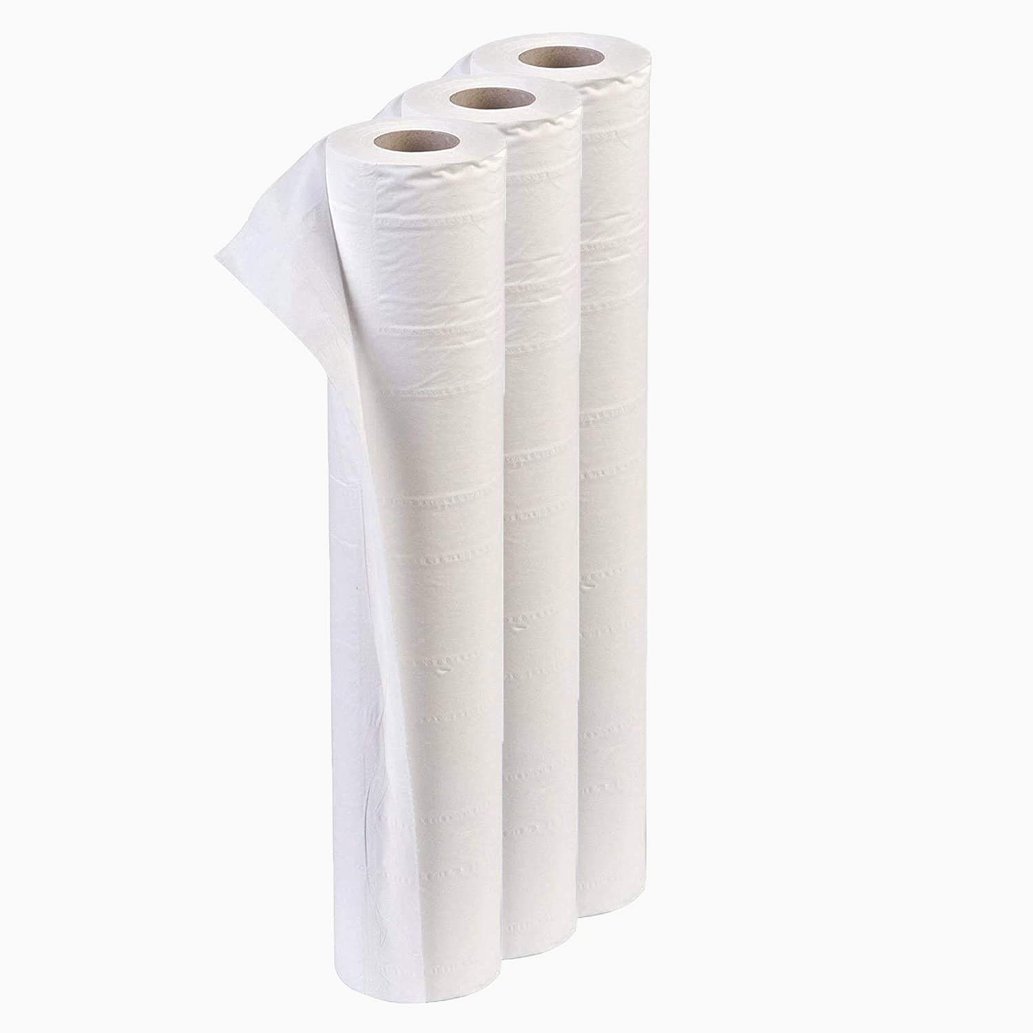 TPZ 40 Metres White Hygiene Coach Roll for Massage Table and Beauty Environment,...