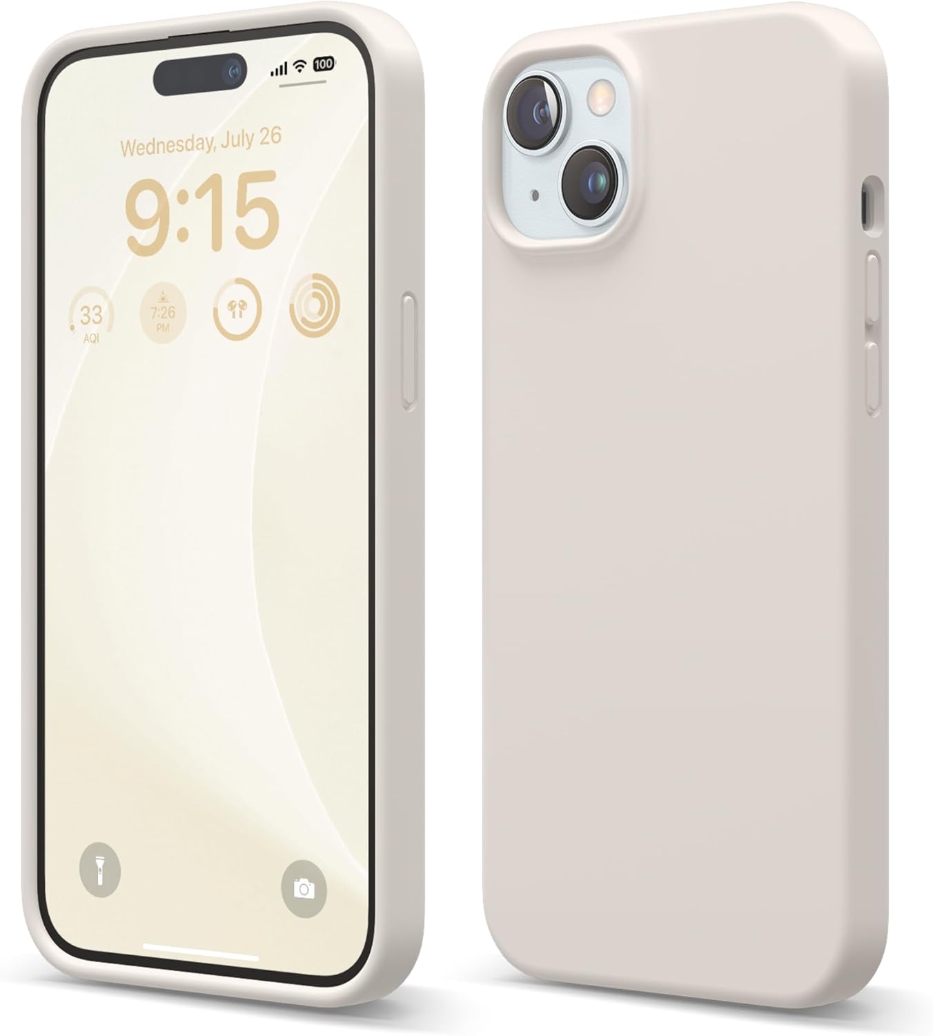 elago Liquid Silicone Case Compatible with iPhone 15 Plus Case, Premium Silicone...