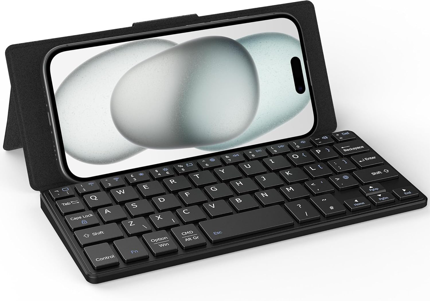 CACOE Bluetooth Keyboard for iPad, Mini Keyboard for Phone, Ultra-Thin Portable,...