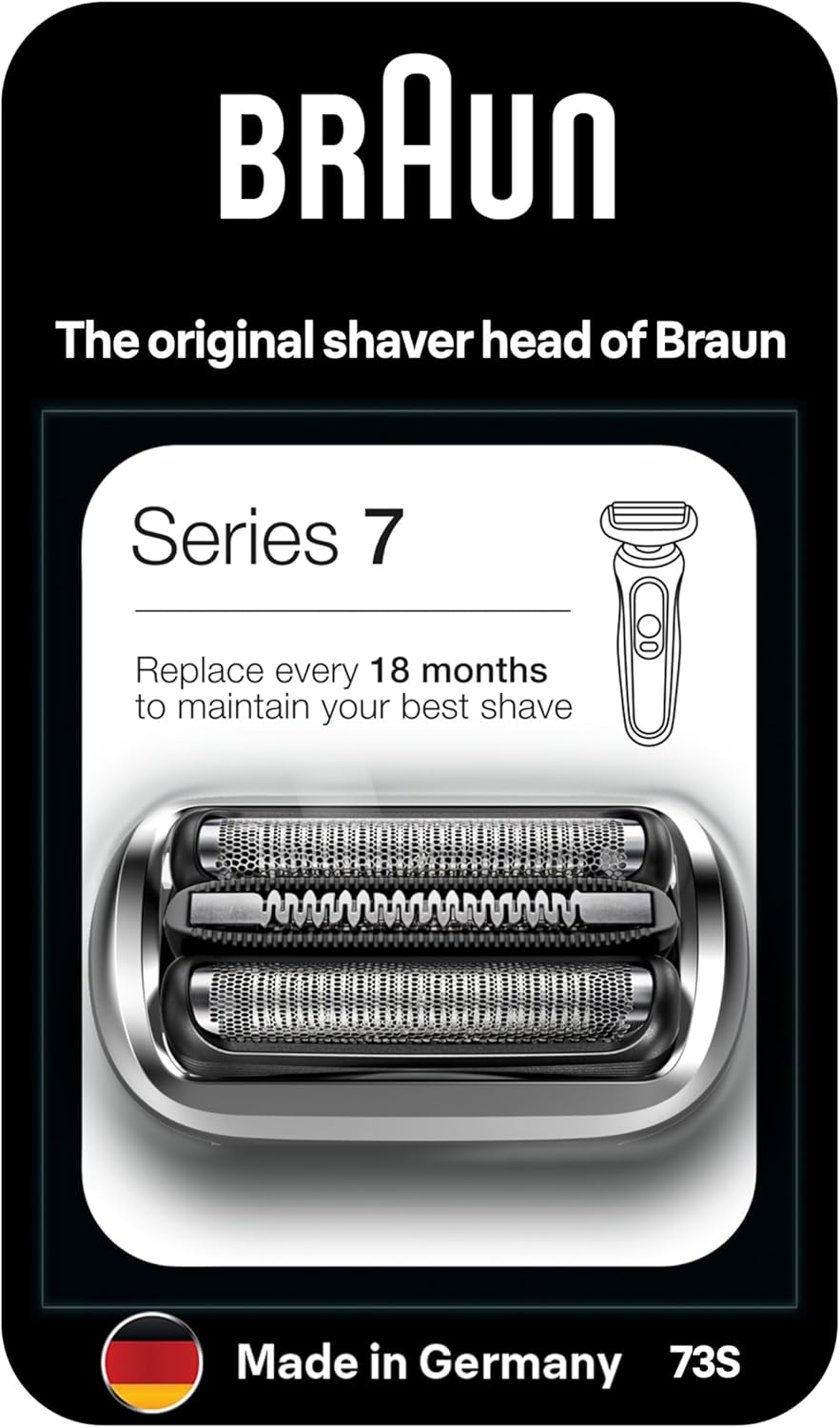Braun Series 7 Electric Shaver Replacement Head, Easily Attach Your New Shaver H...