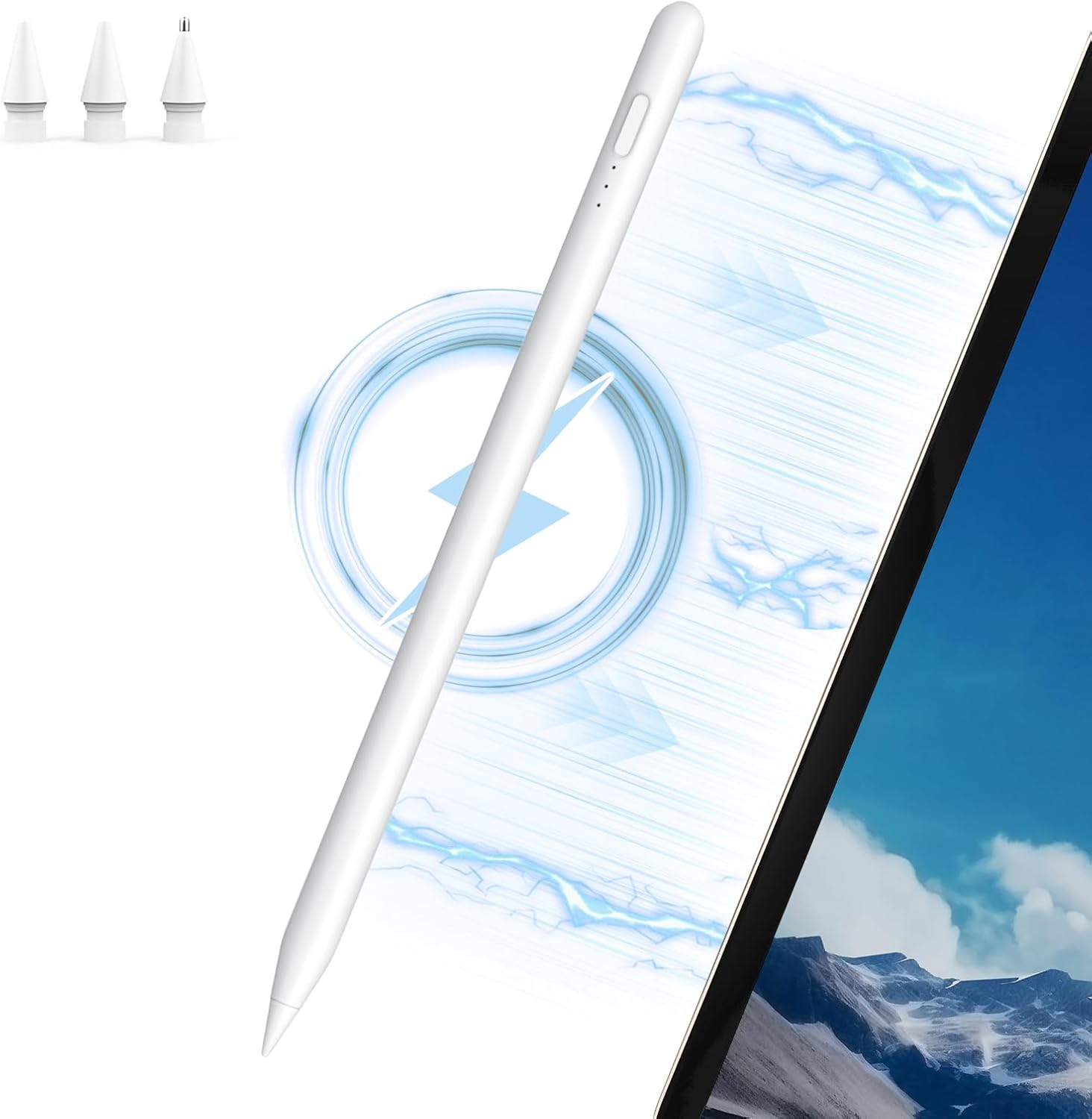 MEKO Stylus Pen for iPad with Magnetic Wireless Charging, 15 Mins Fast Charging...