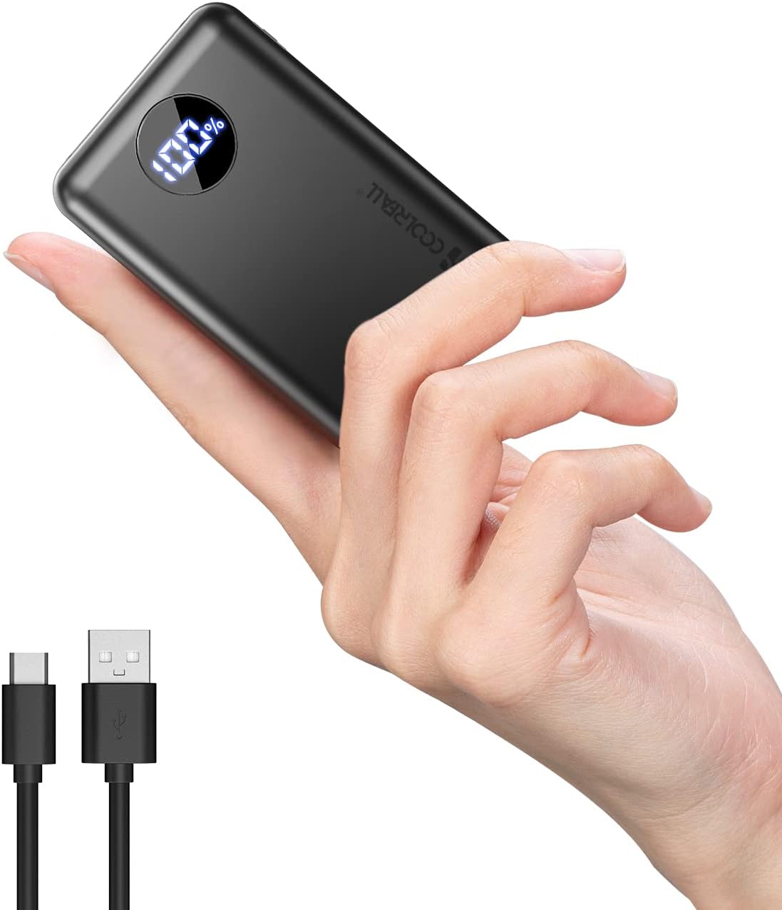 Coolreall Power Bank, 22.5W PD & QC4.0 Fast Charging 20000mAh Portable Charger,...