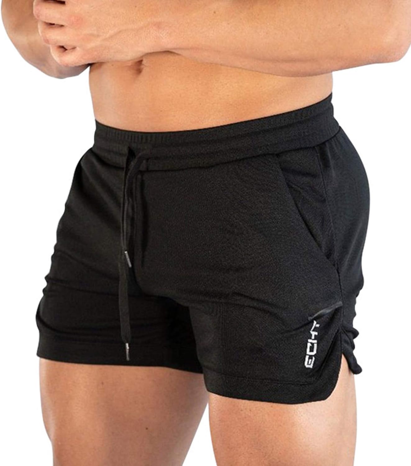 Superora Mens Running Gym Sport Shorts Breathable Outdoor Workout Training Short...