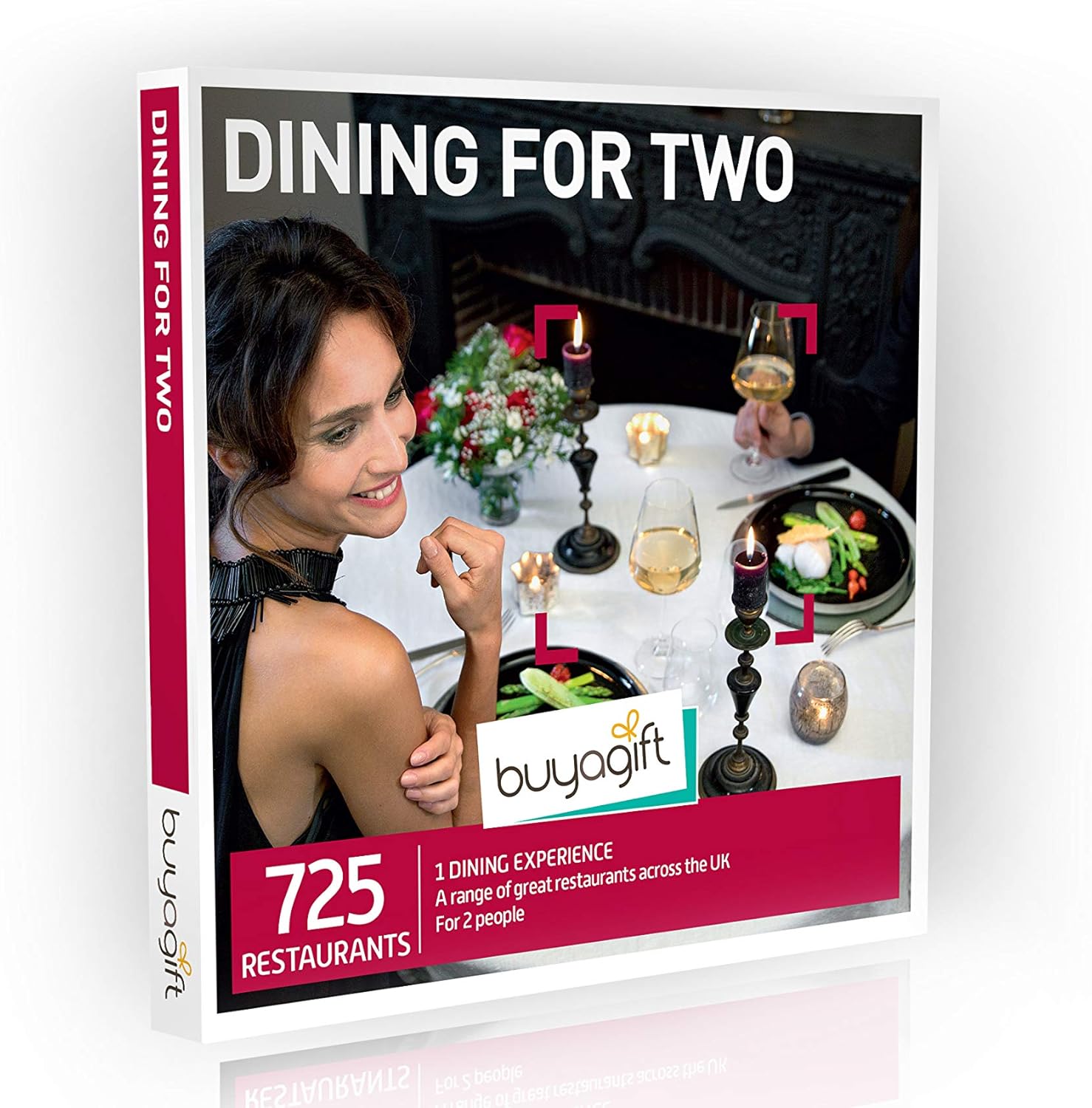 Buyagift Dining for Two Gift Experiences Box with 725 Gourmet Gift Experiences f...
