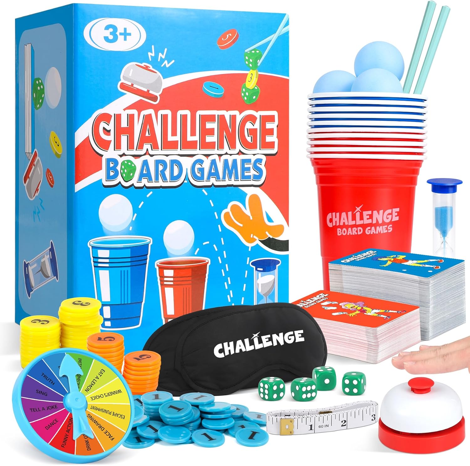 Pourbibi Party Games and Family Games, Games for Adults, Family Board Games for...