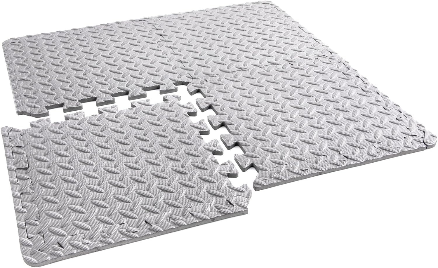 Phoenix Fitness Interlocking Floor Mats - 20 Non-Slip EVA Foam Flooring Tiles fo...