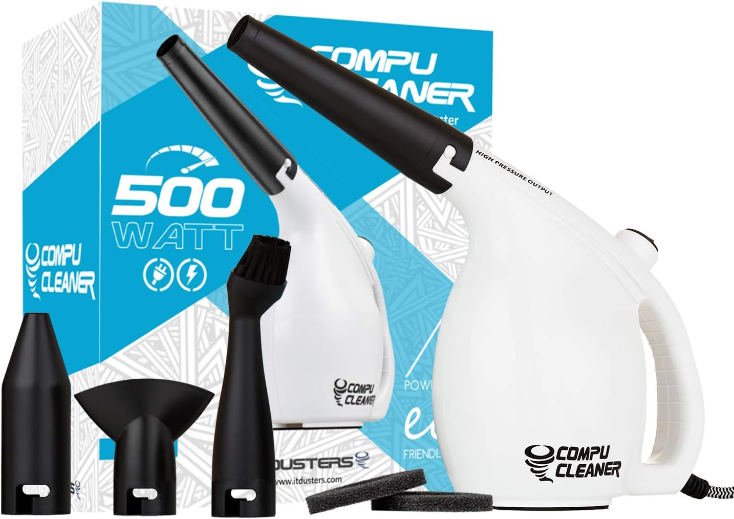 IT Dusters CompuCleaner Original Electric Air Duster Blower for PC, Laptop, Cons...