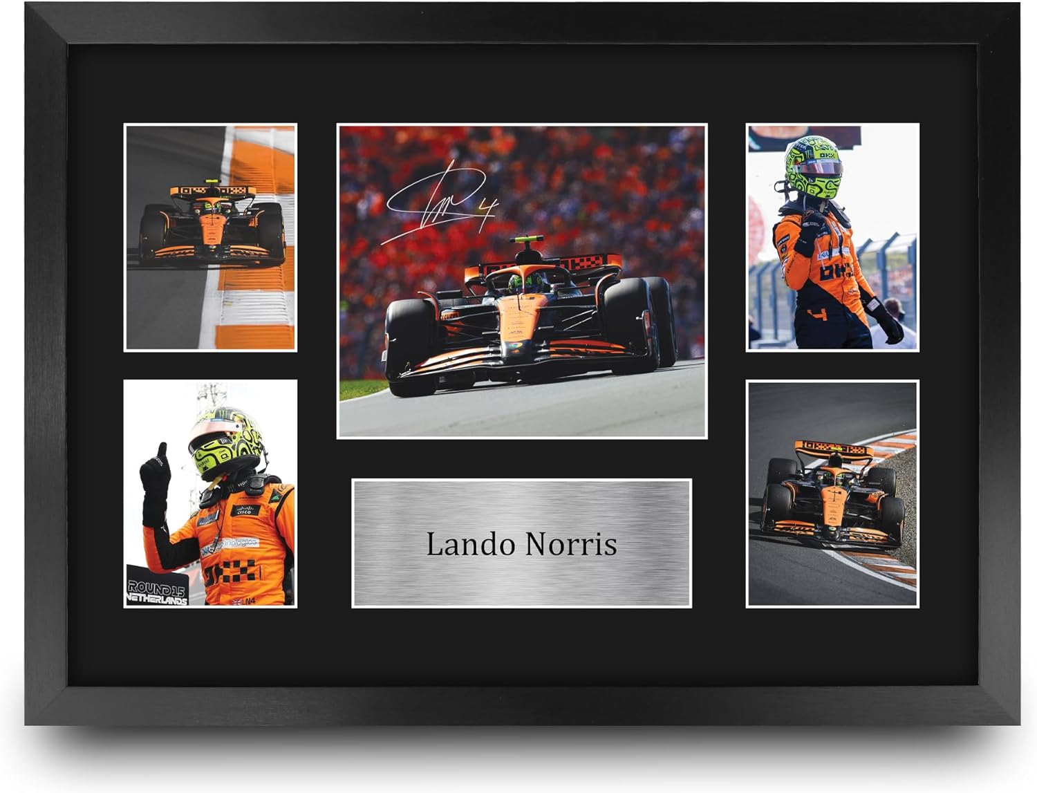 HWC Trading Lando Norris Gifts Printed Signed Autograph Picture for F1 Formula 1...