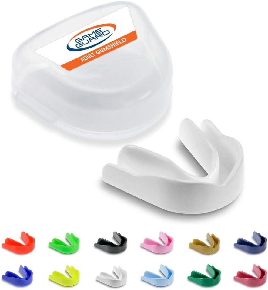 GAME GUARD Boil & Bite Mouth Guard/Gum Shield – Mouldable Mouthguard/gumshields...