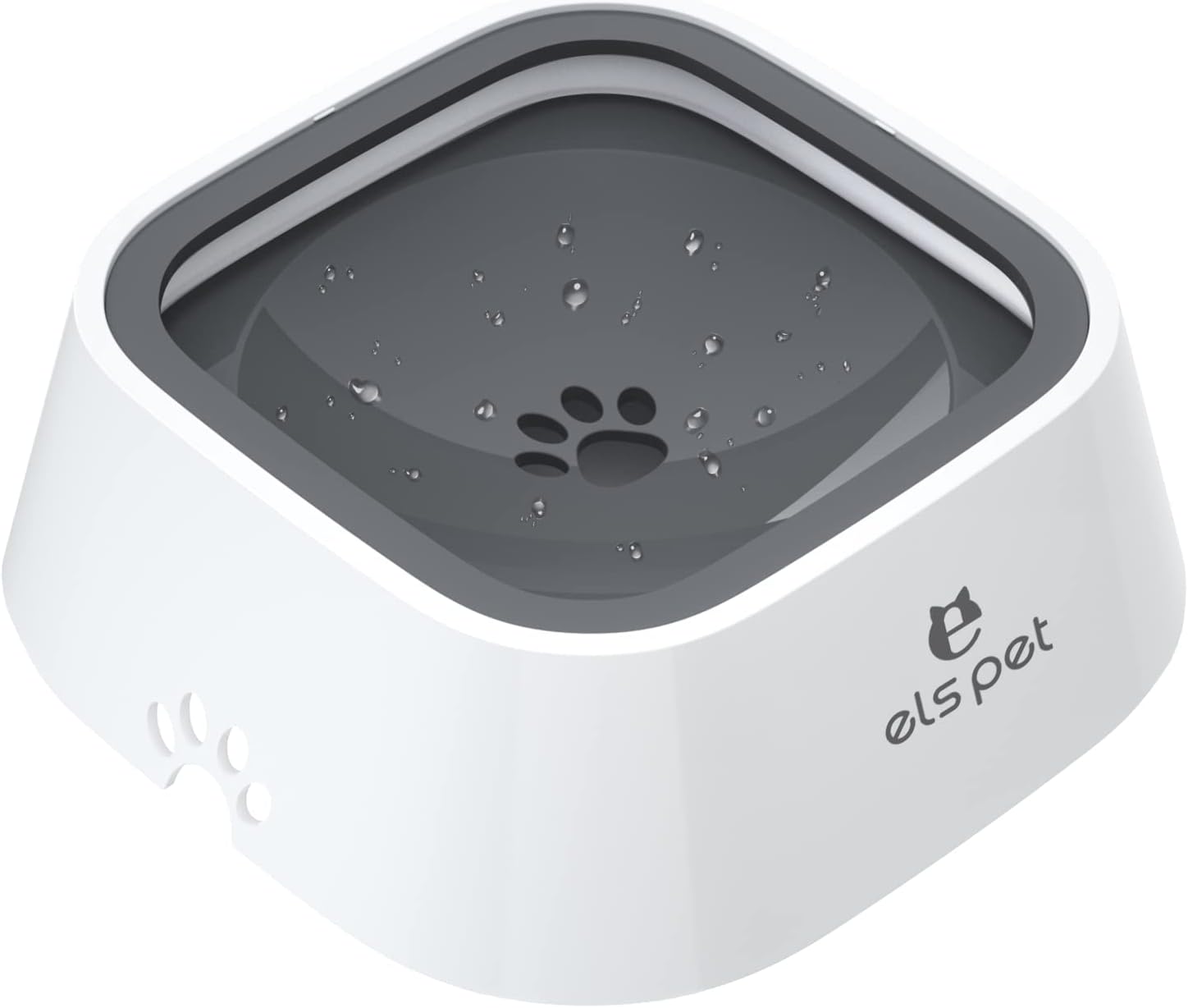 ELS PET Dog Water Bowl, Non Spill Slow Drink Non Slip Vehicle Carried Pet Water...