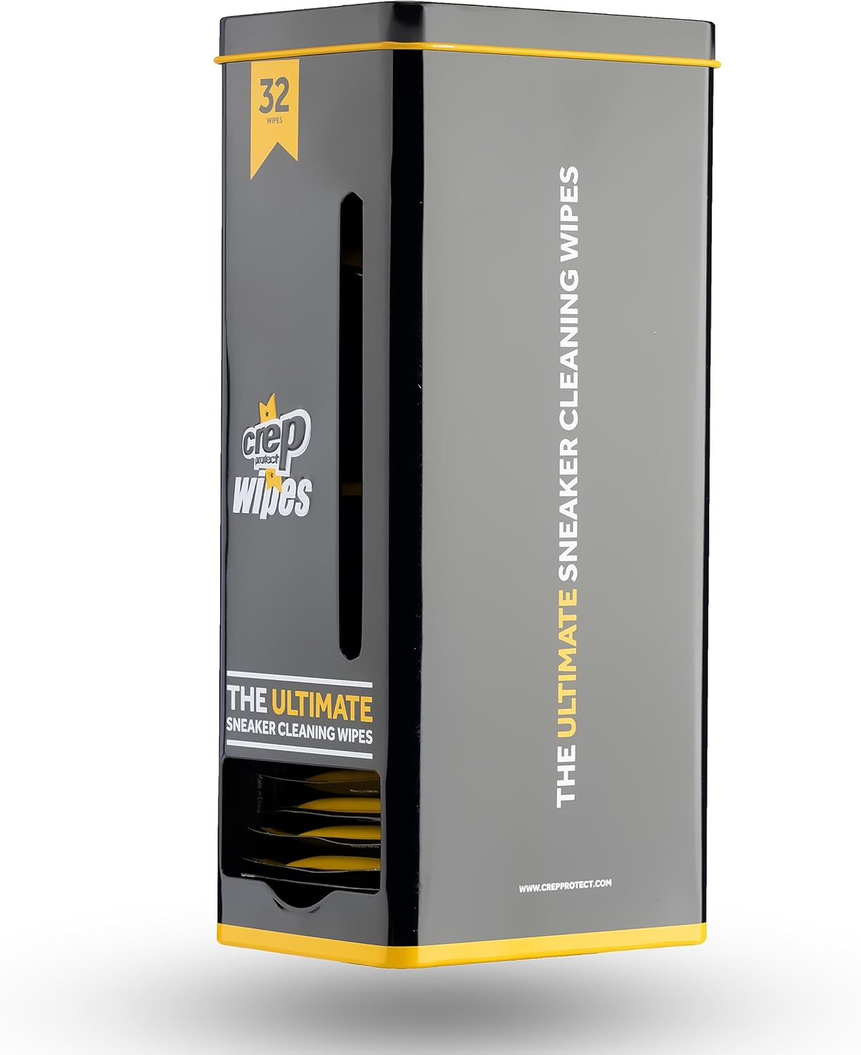 Crep Protect Mens Shoe & Trainer Wipes Shoe Care Natural 32 Pack