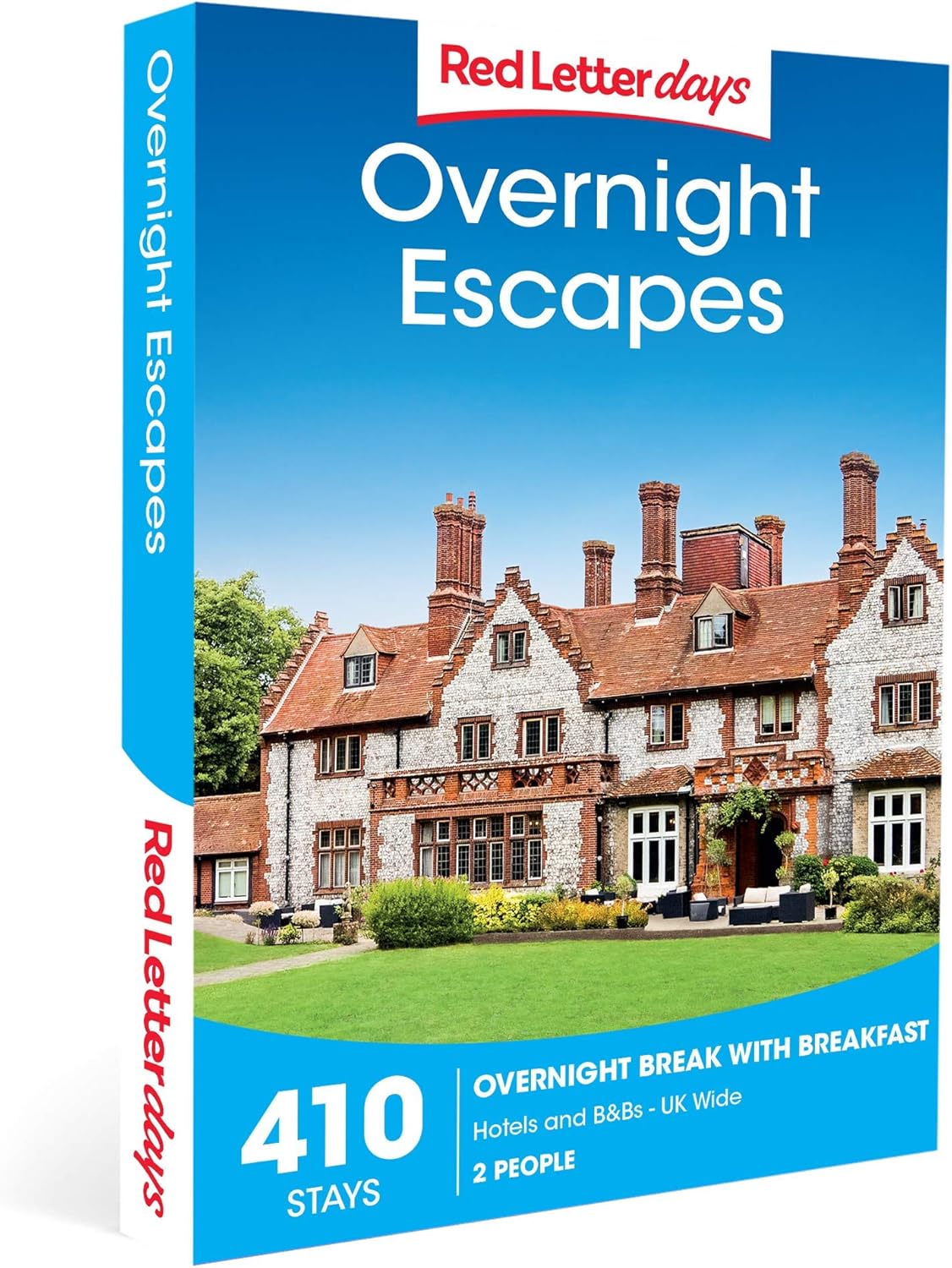 Red Letter Days Overnight Escapes Gift Voucher – 410 UK-based relaxing overnight...