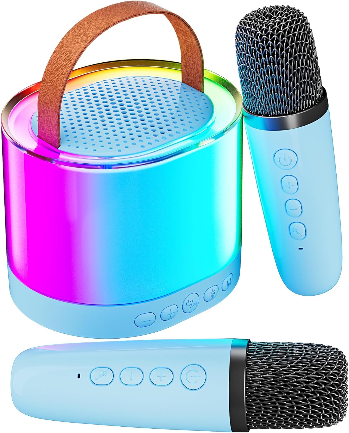 Karaoke Machine Kids 2 Microphones Girls Toys Kids Toys Mini Karaoke Machine wit...