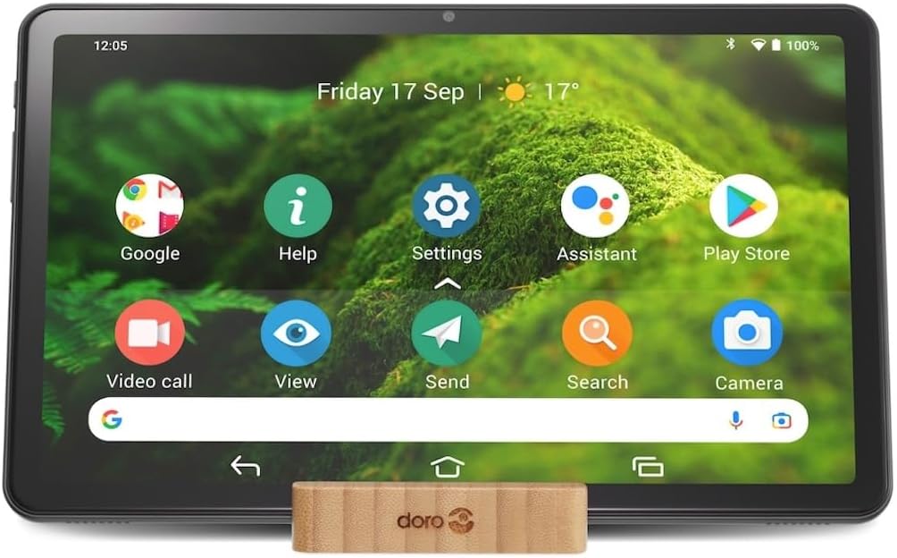 Doro Tablet - Easy Tablet for Seniors - HD 10.4" Display - Easy and Simplified I...