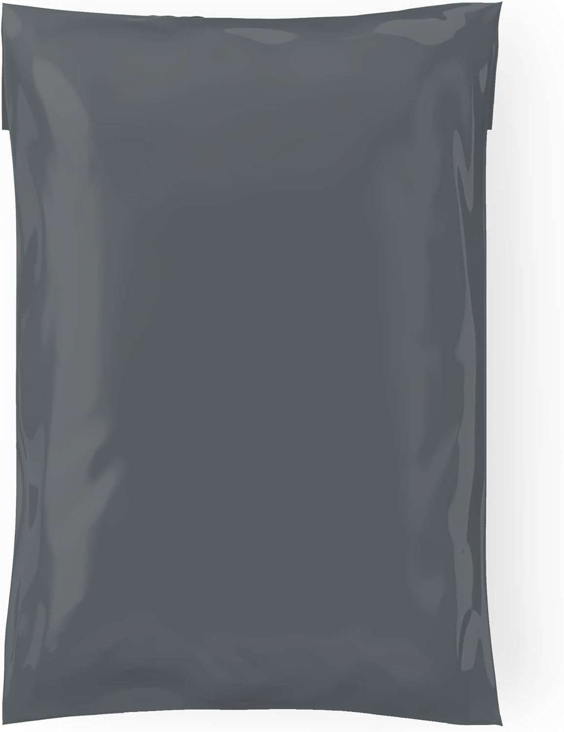 Mailing Bags, Grey Parcel Delivery Bags with Self-Seal Closure, Flexible Lightwe...