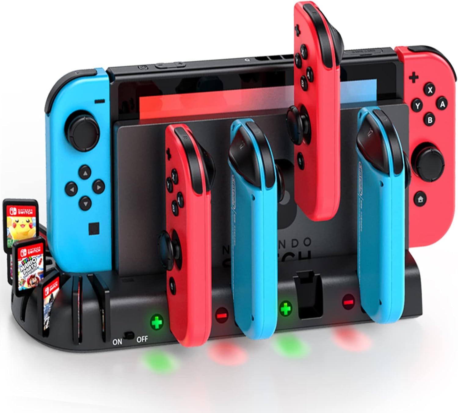 Switch Controller Charger for Nintendo Switch/Switch OLED Model, KDD Switch Char...